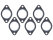6x gasket heat exchanger for PORSCHE 911 F G -77 930 REINZ set