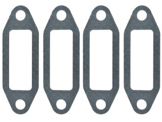 4x juntas intercambiador de calor para PORSCHE 356 A/B/C 912 trampillas calefactoras 61611193100