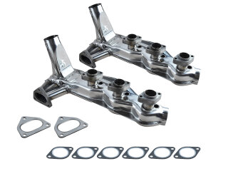 2x Trocadores de calor para PORSCHE 911 3.2 930 turbo a partir de 1984 - A&ccedil;o inoxid&aacute;vel + juntas