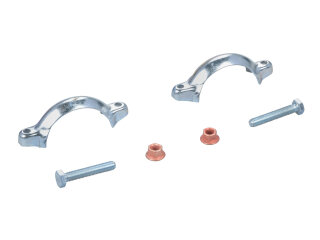 PORSCHE 911 2.7 3.0 SC用排気管クランプ2個、排気クランプ+ネジ
