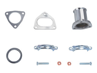 PORSCHE 911 3.0 SC 排気中間パイプ用伸縮継手 ステンレス鋼セット