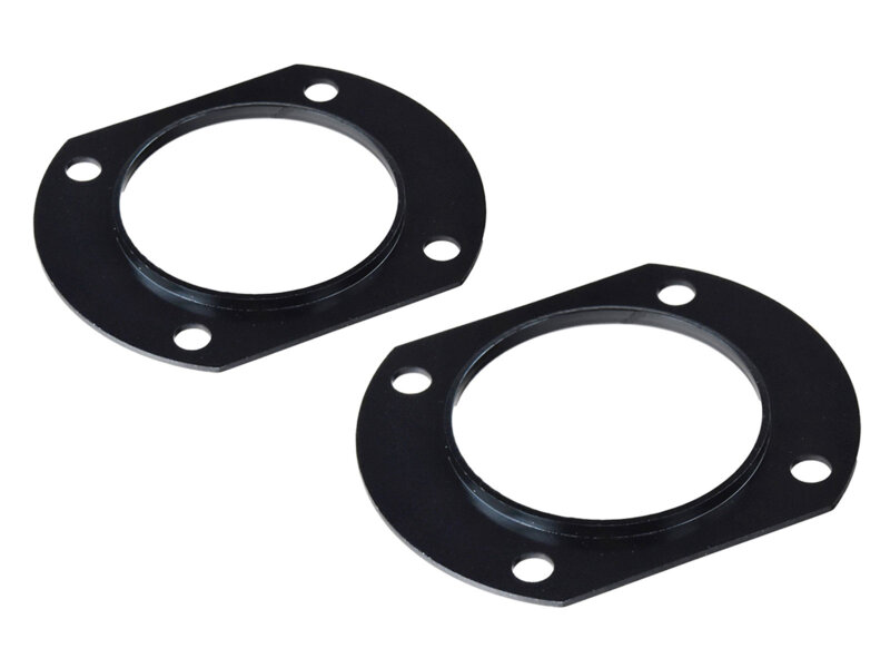 2 suportes de roda em chapa para PORSCHE 911 F 2.2 2.4 tampa do cubo da roda TRASEIRA