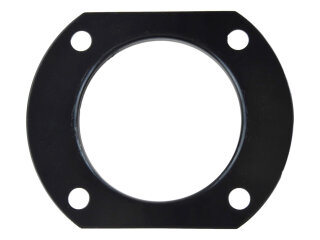 2x plaatstalen wieldrager voor PORSCHE 911 F 2.2 2.4 wielnaafdop ACHTER