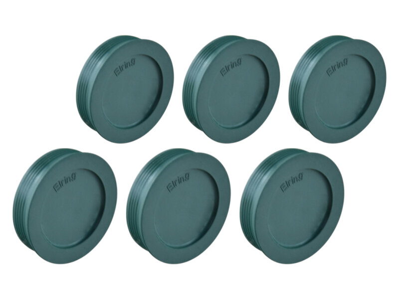 6x Rubber Camshaft Caps for PORSCHE 996 Carrera 3.4...