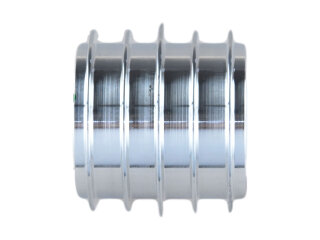 2x Verbindungsstutzen Wasserpumpe f&uuml;r PORSCHE 996 997 turbo GT3 Rohr Adapter