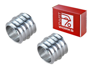 2x Water Pump Connection Fittings for PORSCHE 996 997...