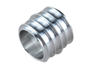 PORSCHE 996 997 turbo GT3 パイプアダプター用ウォーターポンプ接続フィッティング 2個