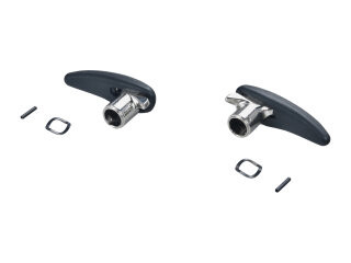 Driehoekige raamhendel voor PORSCHE 911 F/G tot -76 Deuruitzetramen L+R