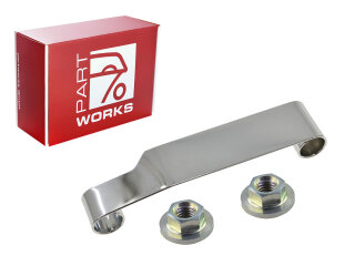 Soporte de retenci&oacute;n de la bomba de agua PORSCHE 924S 944 968 Gu&iacute;a + Tuercas