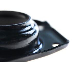 2x Tampas de Rolamento para Bra&ccedil;o do Eixo Traseiro para PORSCHE 356 B T5/T6 PRETO