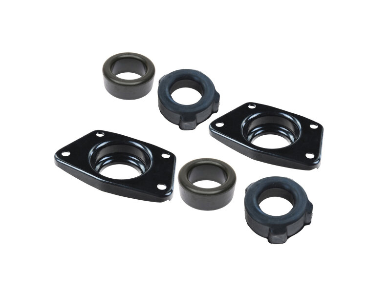 Coperchio cuscinetto + barra portacuscinetto in gomma per PORSCHE 356 B-T6/C 62- SET ASSALE POSTERIORE