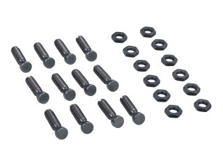 12 tornillos y tuercas de ajuste de balancines para PORSCHE 911 SC 930 964 (fabricante original)