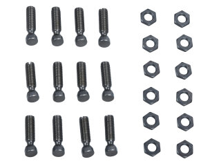 12x Tuimelaar afstelschroef + moer voor PORSCHE 911 SC 930 964 OE Fabrikant