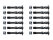 12x vis de bielle + écrou de bielle pour PORSCHE 911 2.0 1.6 912 OE fabricant