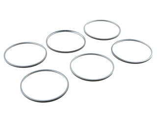 6x junta de cabeçote para PORSCHE 911 F 2.2 2.4