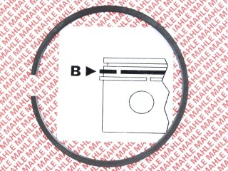 Juego de 6 aros de pist&oacute;n para PORSCHE 911 2.0 T L E