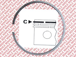 6x Kolbenringe f&uuml;r PORSCHE 911 2.0 T L E Satz