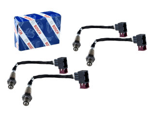 4x Lambda Sensors Before and After Catalytic Converter...