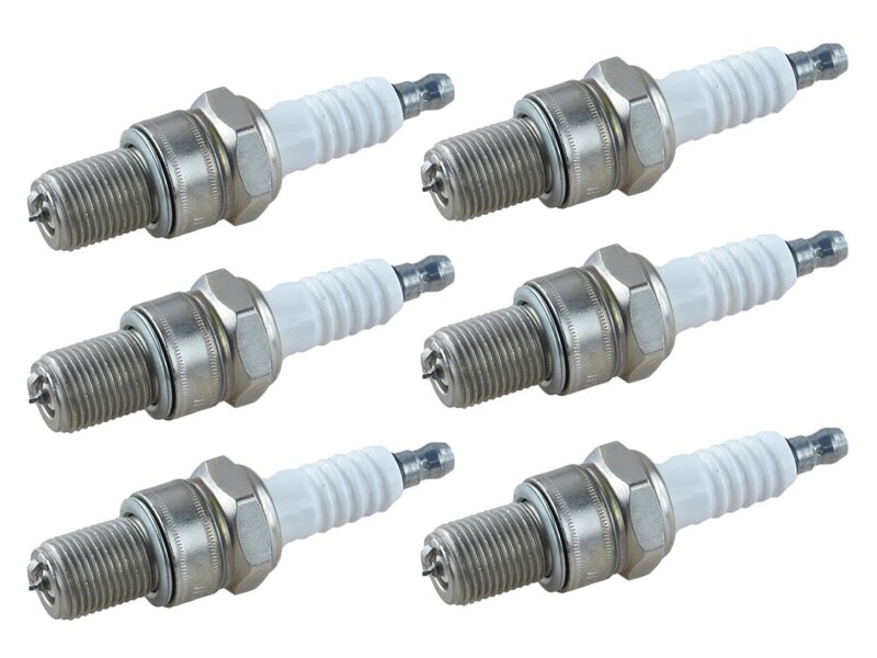 6x bujías para PORSCHE 911 L 964 3.3 turbo 965