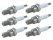6x spark plug for PORSCHE 911 L 964 3.3 turbo 965