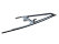 2x Molduras de Janelas de Porta para PORSCHE 911 69-76 Targa L+R 90154200643/90154200543