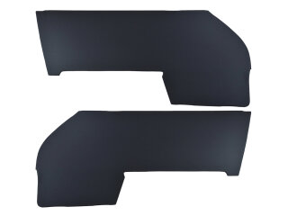 Pannello porta per PORSCHE 911 F 912 69-73 Coupe Targa NERO L+R