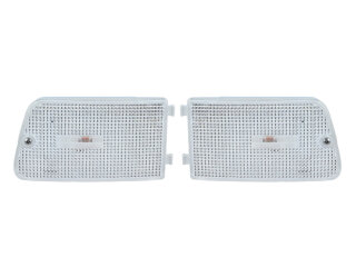R&eacute;flecteurs clignotants pour feu de position PORSCHE 964 US CLEAR FRONT L+R