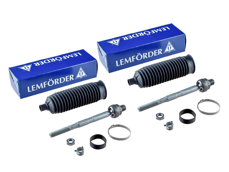 2x Giunto terminale tirante sterzo per PORSCHE 997 Boxster 987 + Cuffia ZF 99734732201