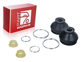 2x Rubberen Hoes Spoorstangeind voor PORSCHE 911 F/G 912...