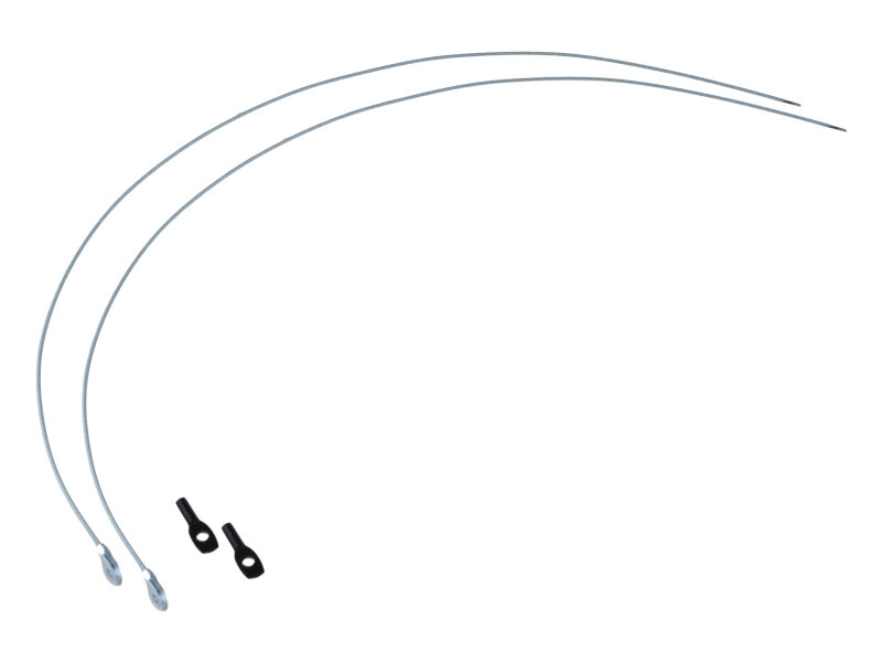 2 cables tensores para capota de Porsche Boxster 987 Cabrio 98756177100