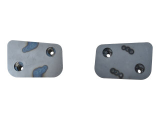 2x Cerradura de puerta de chapa met&aacute;lica para PORSCHE 911 F/G 930 Pilar de cerradura Pilar B Puerta L+R