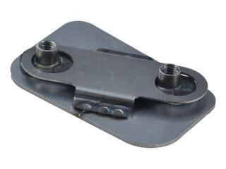 2x Fechadura de Porta em Chapa Met&aacute;lica para PORSCHE 911 F/G 930 - Coluna da Fechadura - Coluna B - Porta Esquerda + Direita