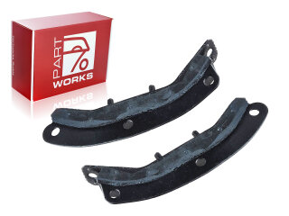 Soportes de la caja de cambios para PORSCHE 356. Soportes de cojinete traseros izquierdo y derecho.