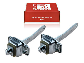 2x correas de retenci&oacute;n para porsche 928 tope de puerta I+D 92853703303