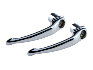 2x door handle for PORSCHE 356 B 1600 Super 75 90...