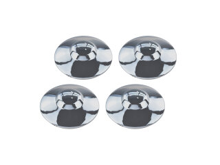 4 tapacubos para PORSCHE 356 A/B Beetle