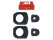 Guarnizioni in gomma per maniglie delle portiere PORSCHE 356 BC, SET guarnizioni L+R