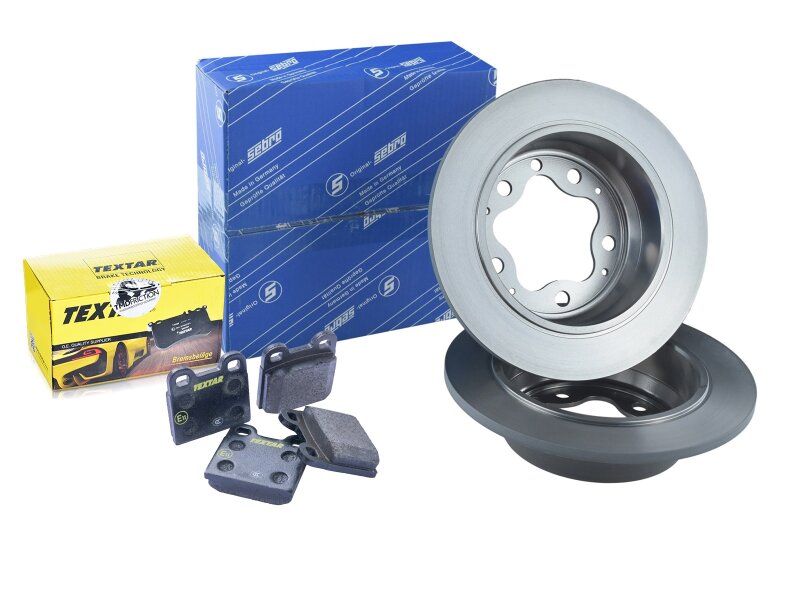 Discos de freio + pastilhas de freio para PORSCHE 356 C...