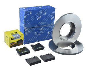 Disques de frein + plaquettes de frein pour PORSCHE 911...