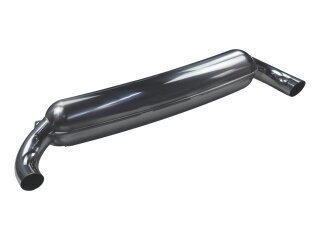 Silenciador trasero para PORSCHE 911 2.7 SC 3.2 silenciador de escape ACERO INOXIDABLE 84mm T&Uuml;V