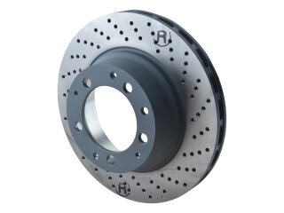 Brake discs + brake pads for PORSCHE 911 3.2 WTL 930 turbo 3.3 REAR