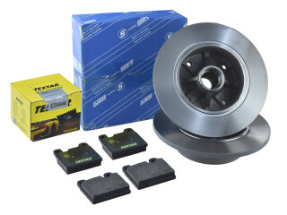 Disques de frein + plaquettes de frein pour PORSCHE 914...