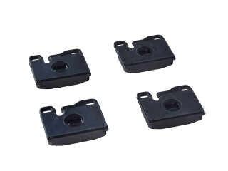 Remschijven + remblokken voor PORSCHE 924 2.0 125PK VOOR