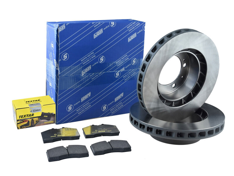 Brake discs + brake pads for PORSCHE 944 S2 turbo 89- 928...