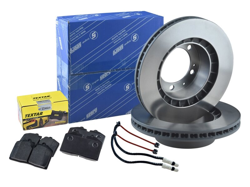 Brake discs + brake pads +WK for PORSCHE 944 turbo 87-88...