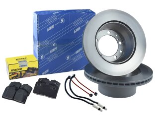 Disques de frein + plaquettes de frein +WK pour PORSCHE...