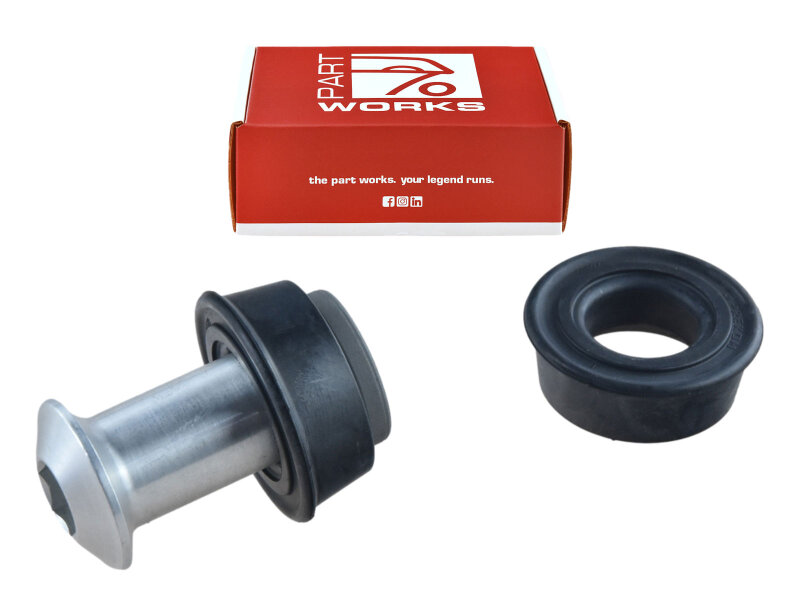 Rubberen draagarmlager voor PORSCHE 928 bus achteras BOVEN