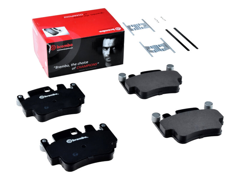 Remblokken + veerplaten voor PORSCHE 996 Boxster 986...
