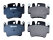 Brake Pads + Spring Plates for PORSCHE 996 Boxster 986 FRONT/REAR