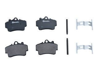 Plaquettes de frein + supports de ressort pour PORSCHE 986 Boxster 987 Cayman 2.5 2.7 AVANT
